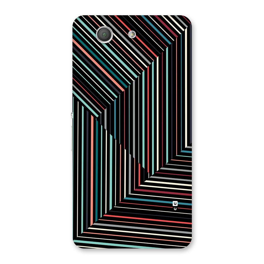 Angulars Stripes Back Case for Xperia Z3 Compact