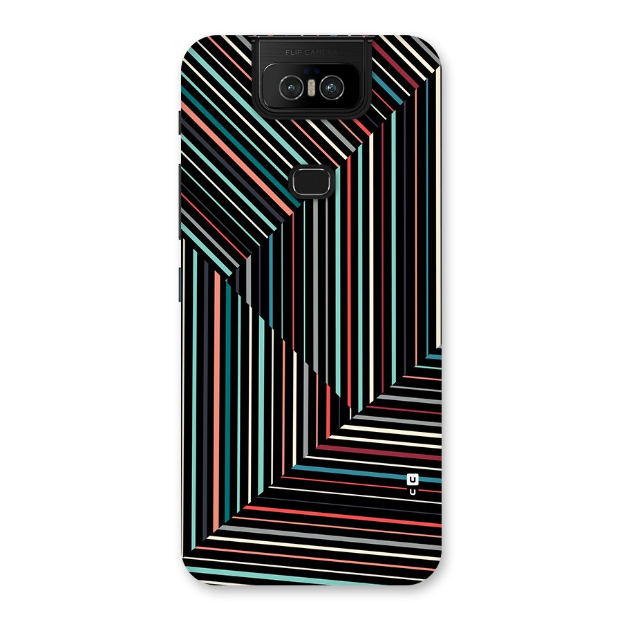 Angulars Stripes Back Case for Zenfone 6z