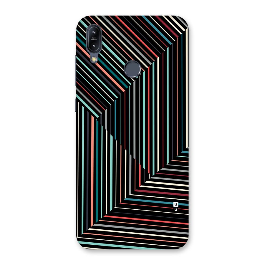 Angulars Stripes Back Case for Zenfone Max M2