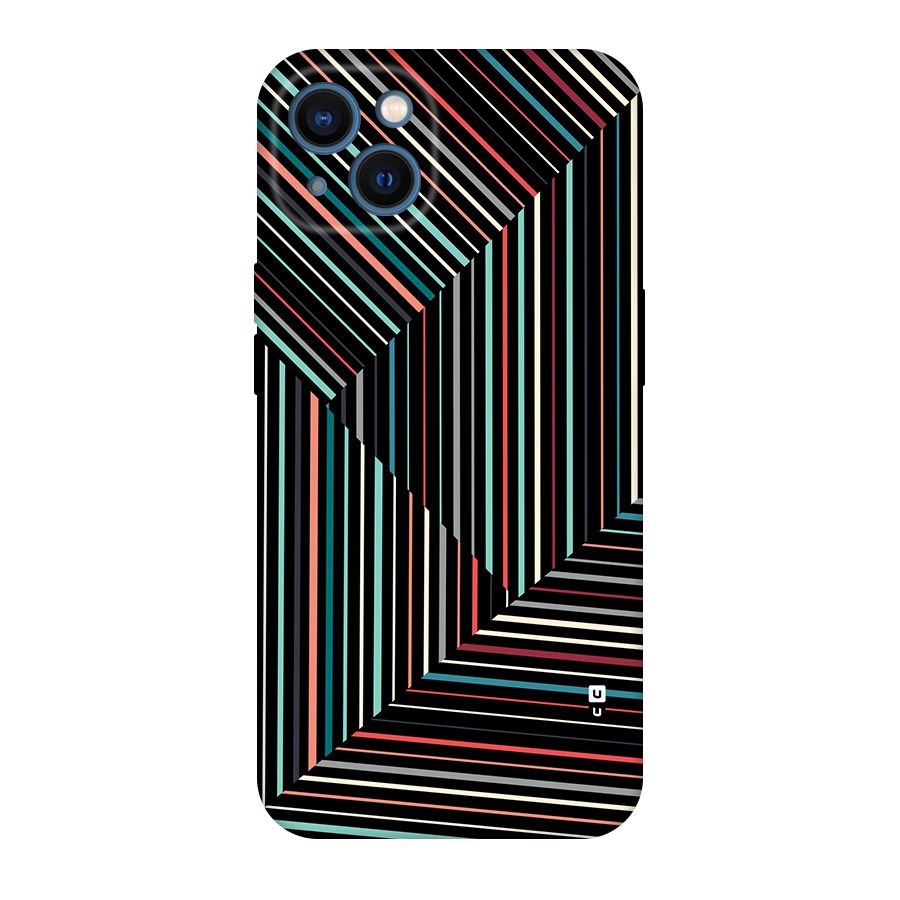 Angulars Stripes Back Case for iPhone 13