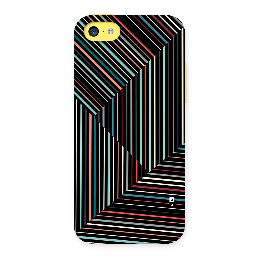 Angulars Stripes Back Case for iPhone 5C