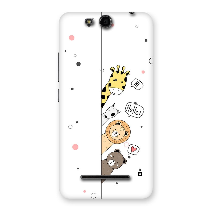 Animal Greetings Back Case for Canvas Juice 3 Q392