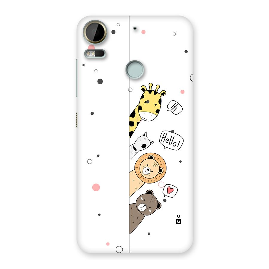Animal Greetings Back Case for Desire 10 Pro