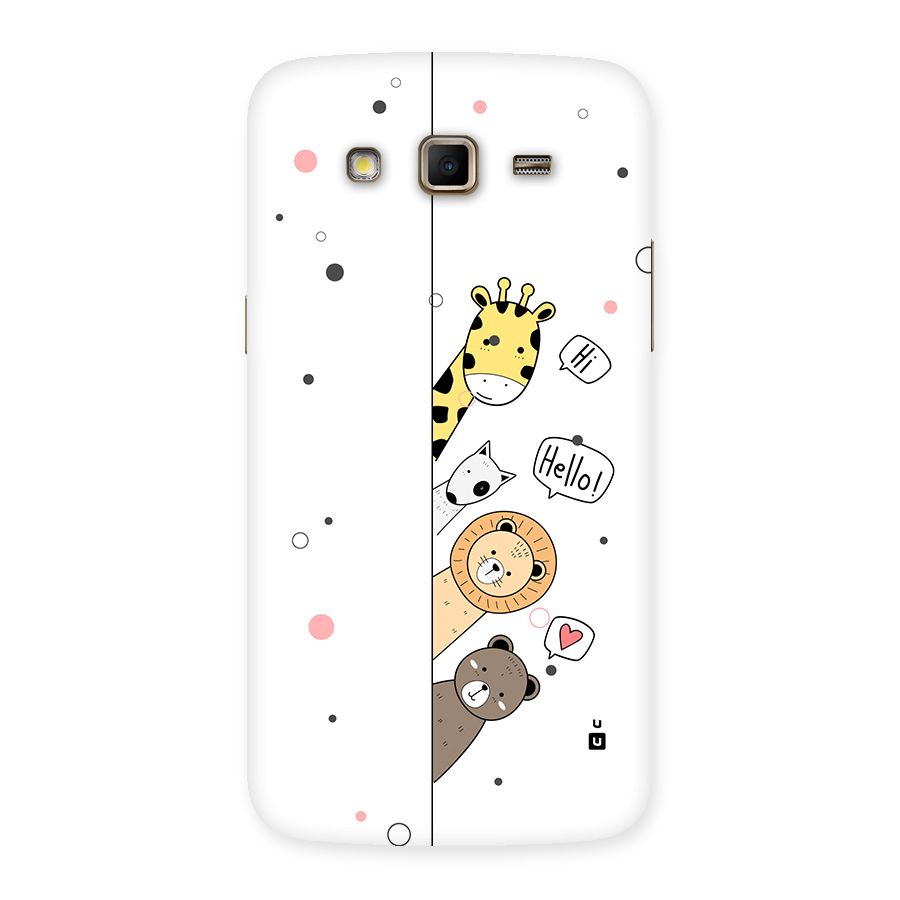Animal Greetings Back Case for Galaxy Grand 2