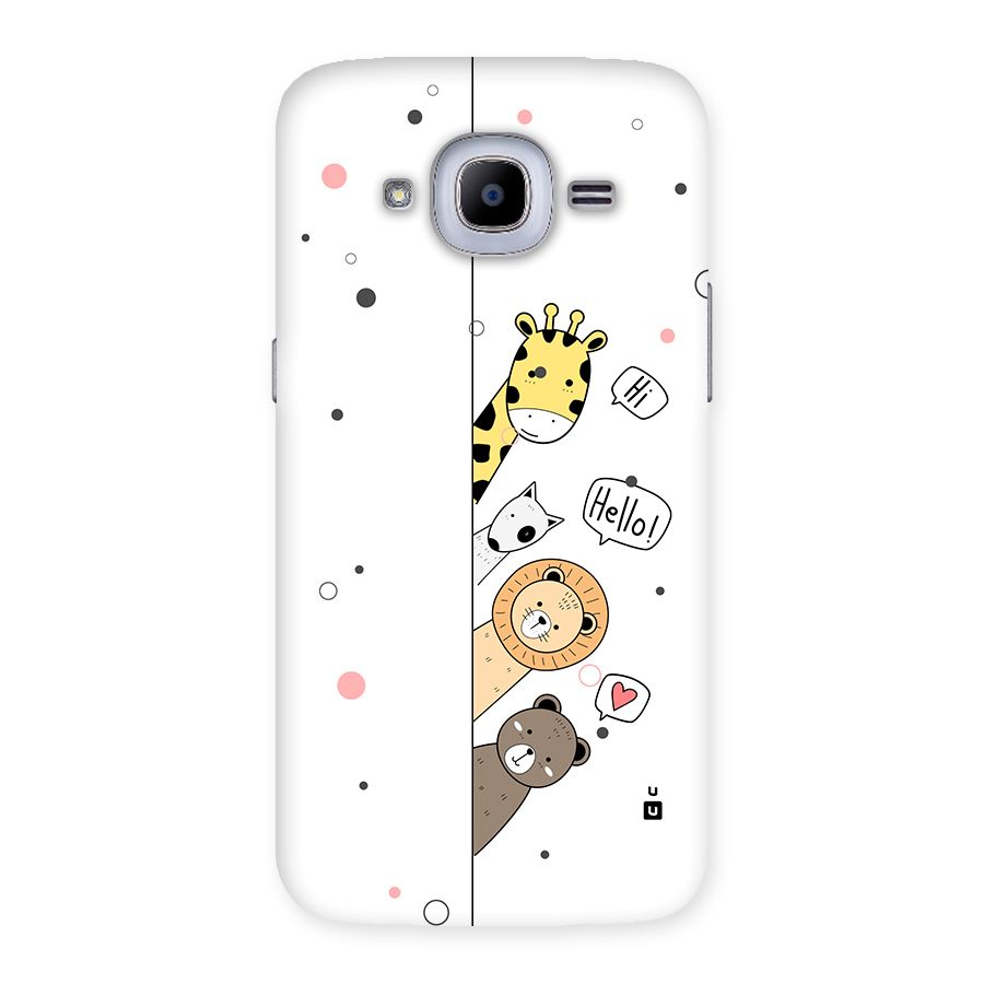 Animal Greetings Back Case for Galaxy J2 2016