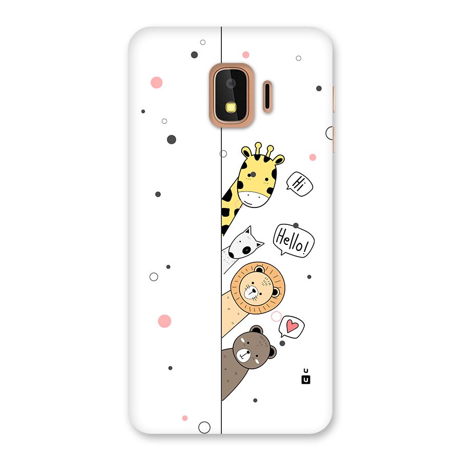 Animal Greetings Back Case for Galaxy J2 Core
