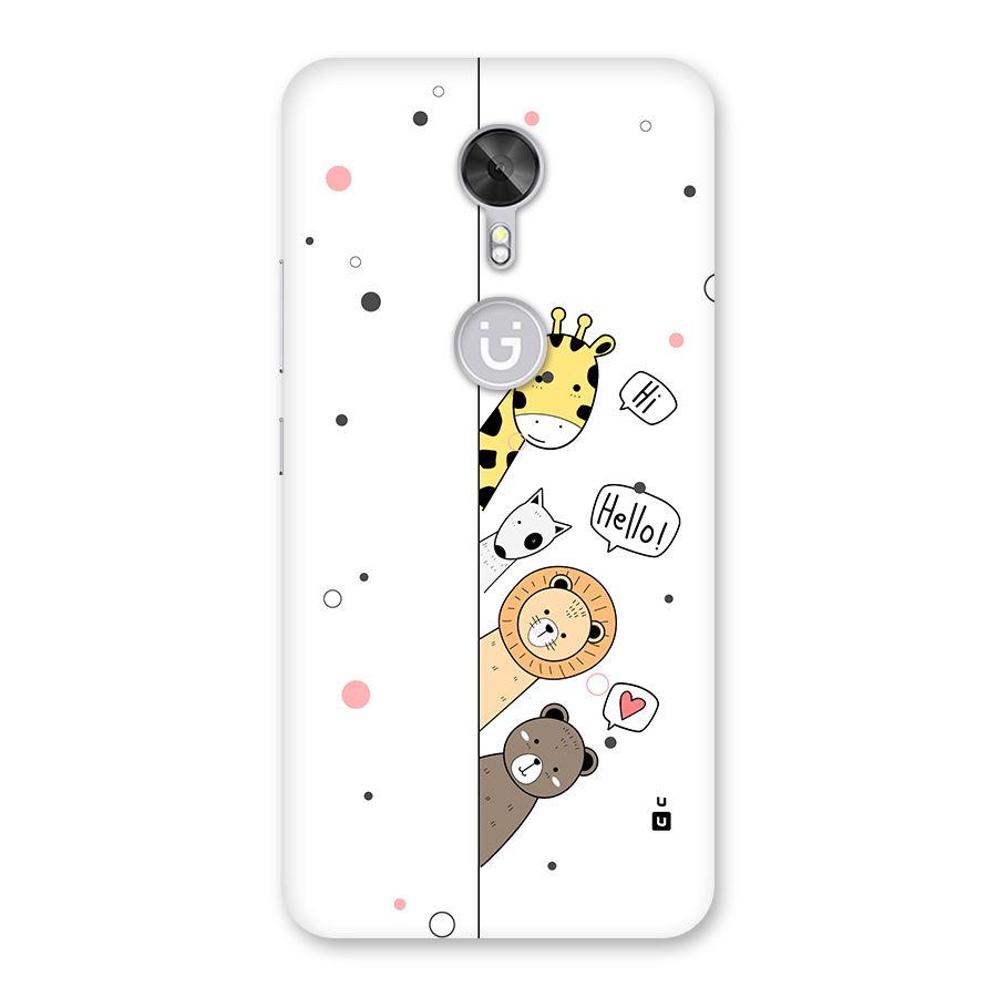 Animal Greetings Back Case for Gionee A1