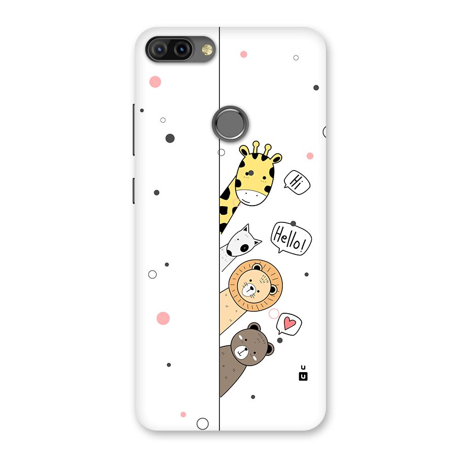 Animal Greetings Back Case for Infinix Hot 6 Pro