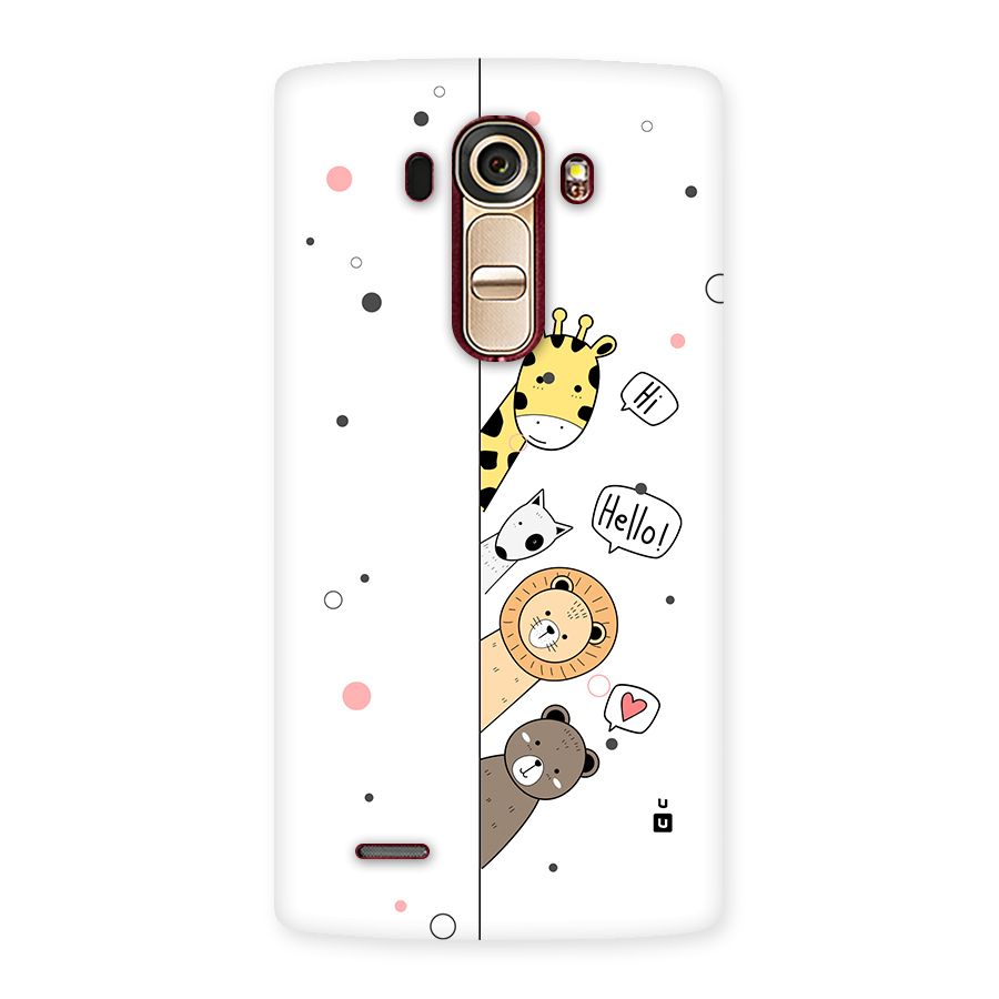Animal Greetings Back Case for LG G4