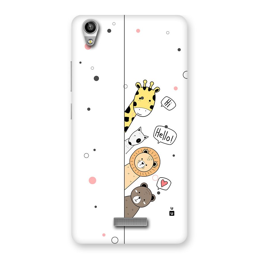 Animal Greetings Back Case for Lava Pixel V1