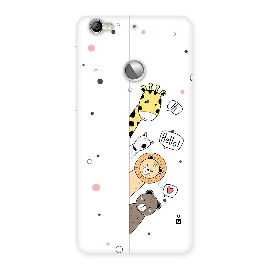 Animal Greetings Back Case for Le 1S