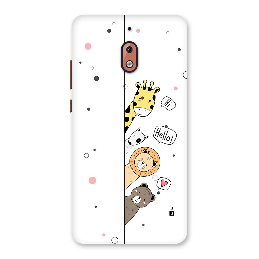 Animal Greetings Back Case for Nokia 2.1