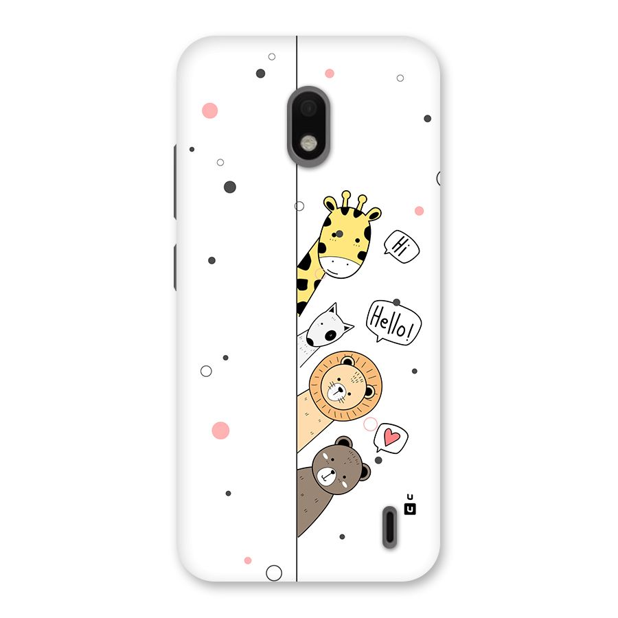 Animal Greetings Back Case for Nokia 2.2