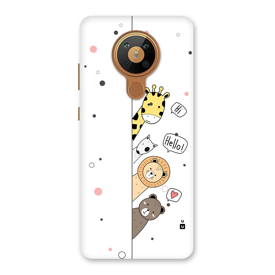 Animal Greetings Back Case for Nokia 5.3