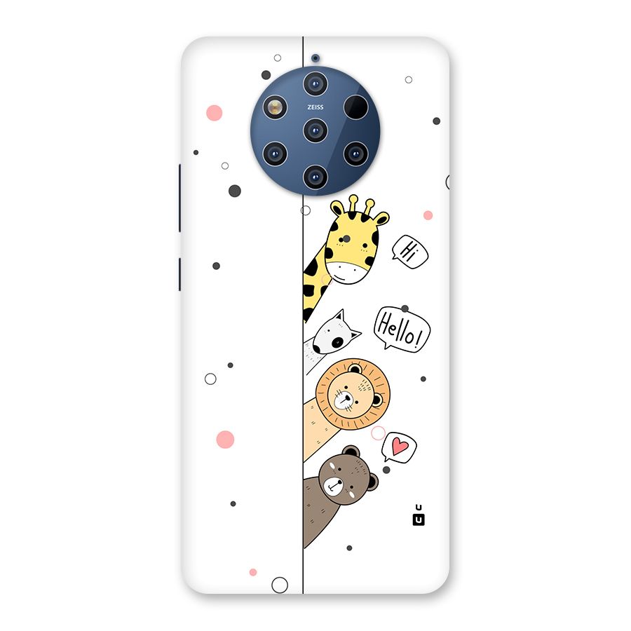 Animal Greetings Back Case for Nokia 9 PureView