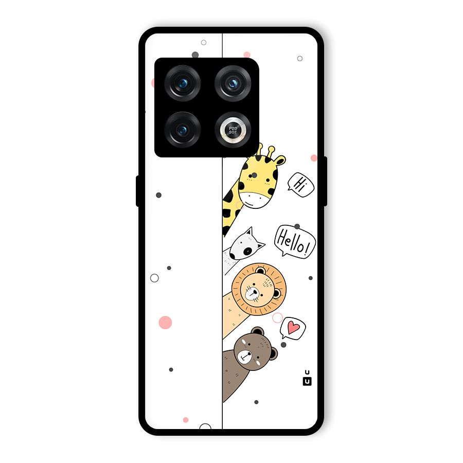 Animal Greetings Back Case for OnePlus 10 Pro 5G