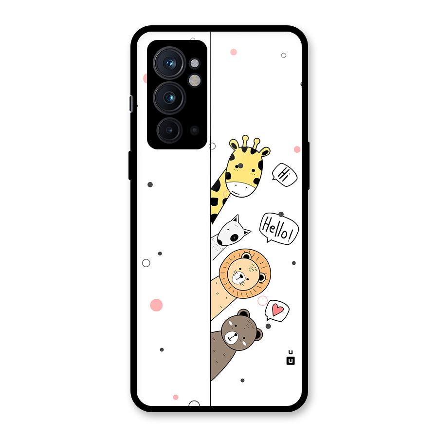 Animal Greetings Back Case for OnePlus 9RT 5G