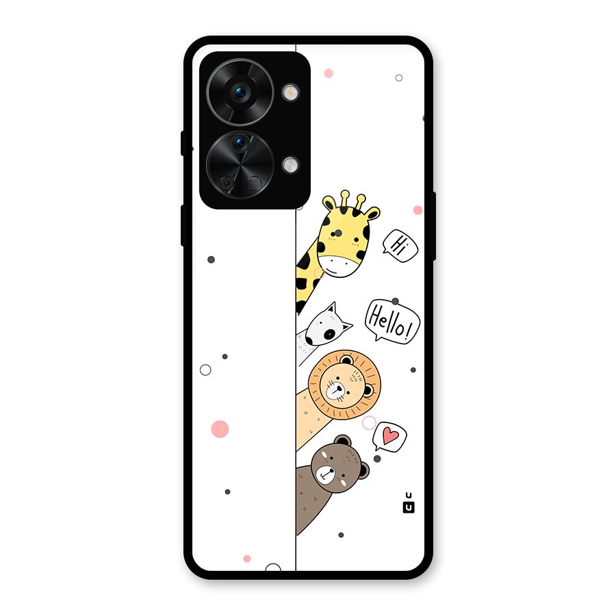 Animal Greetings Back Case for OnePlus Nord 2T