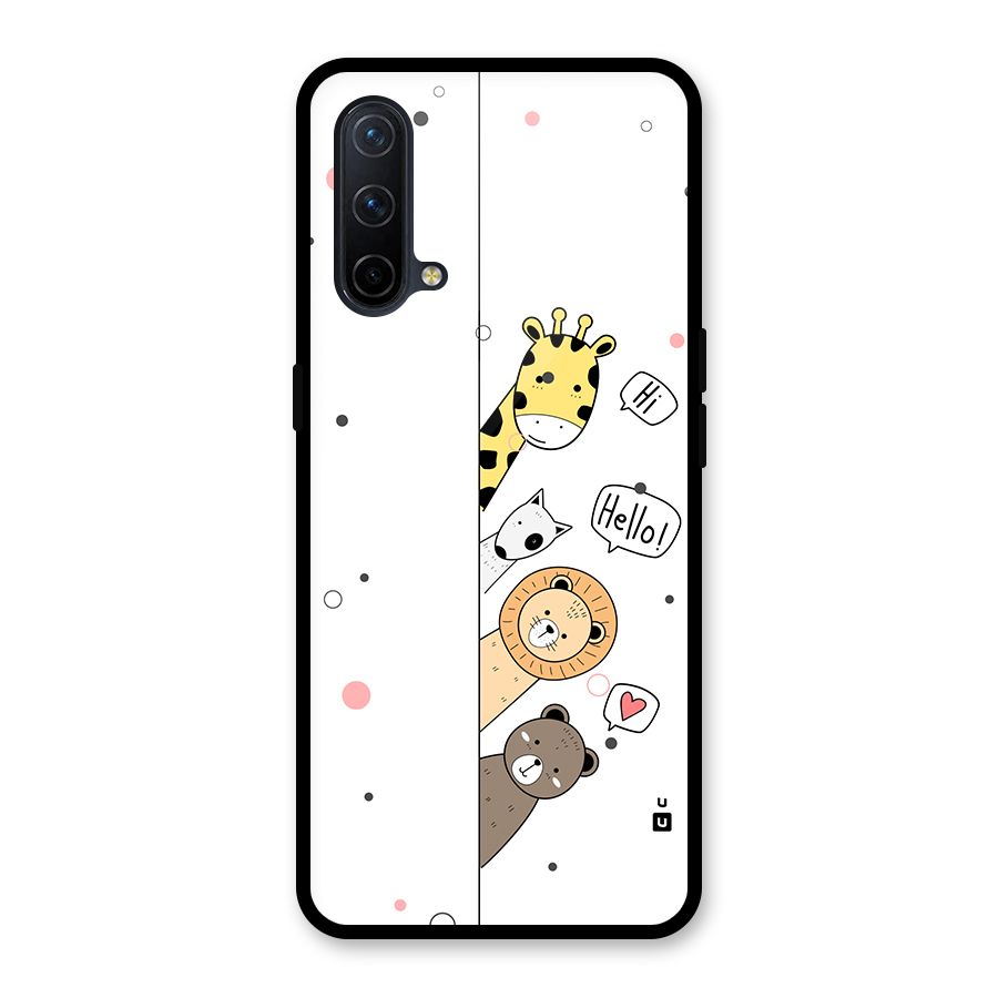 Animal Greetings Back Case for OnePlus Nord CE 5G