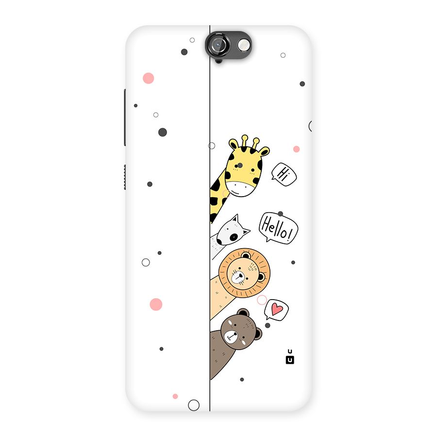 Animal Greetings Back Case for One A9