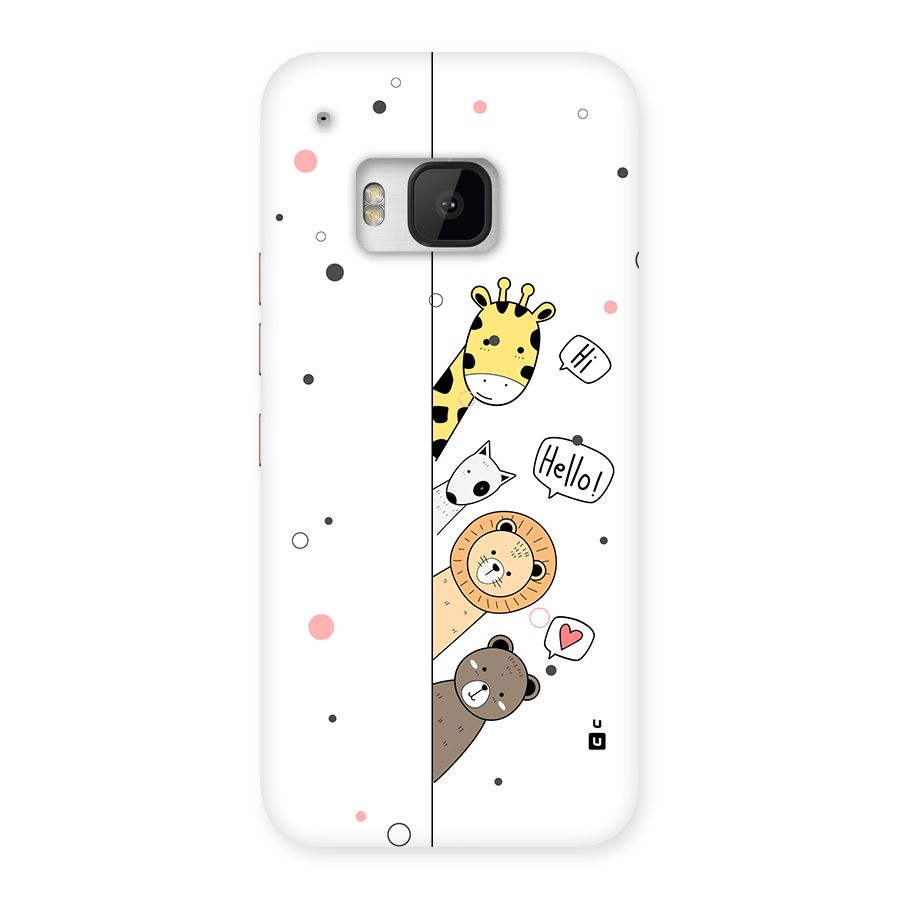 Animal Greetings Back Case for One M9