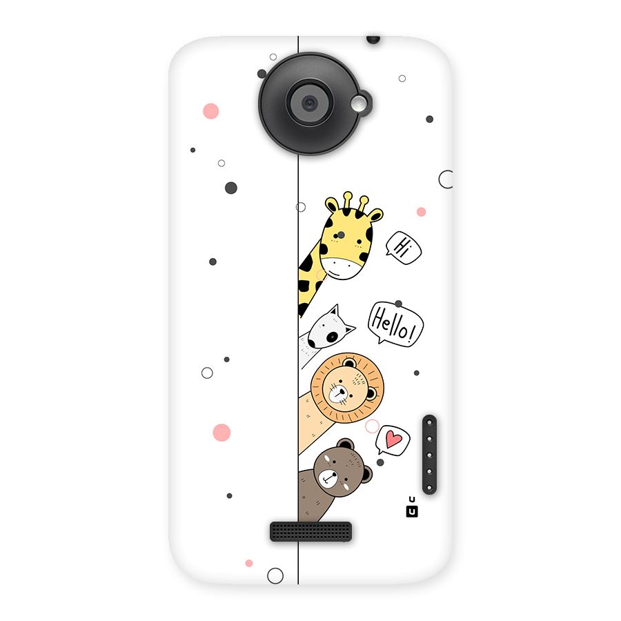 Animal Greetings Back Case for One X
