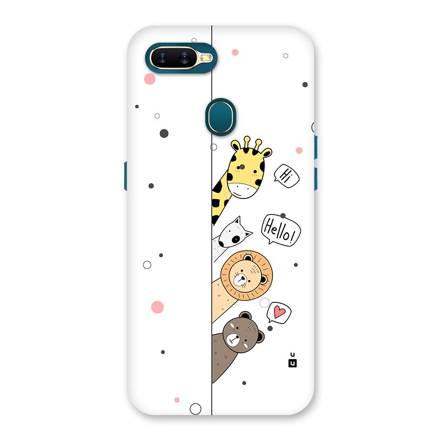 Animal Greetings Back Case for Oppo A12s