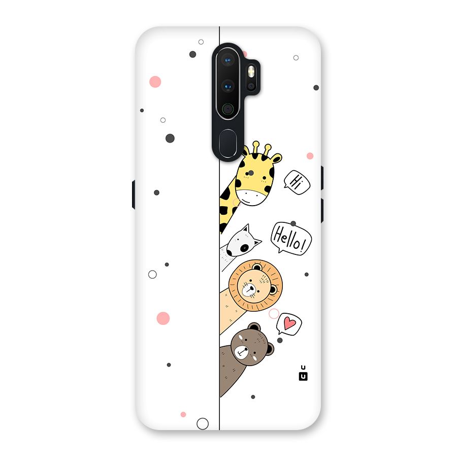 Animal Greetings Back Case for Oppo A5 (2020)