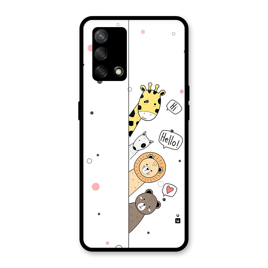 Animal Greetings Back Case for Oppo F19