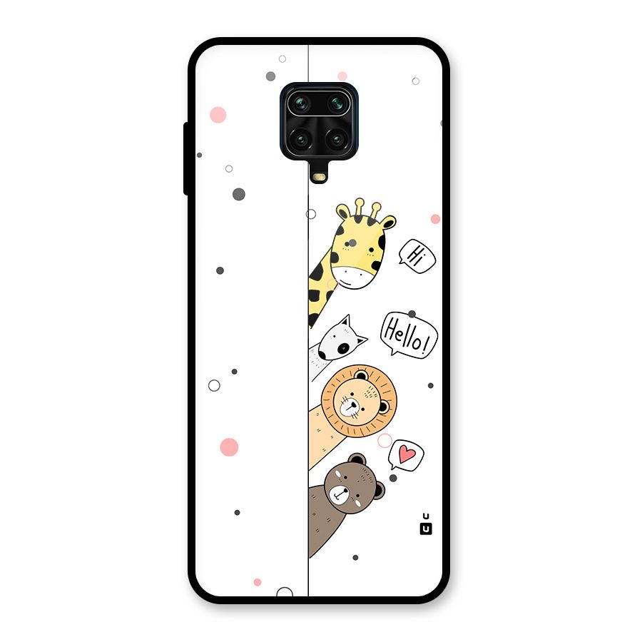 Animal Greetings Back Case for Poco M2 Pro