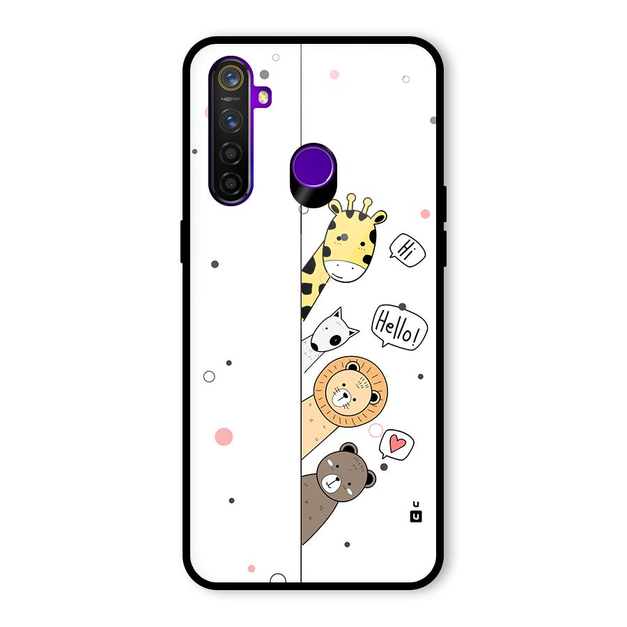 Animal Greetings Back Case for Realme 5 Pro