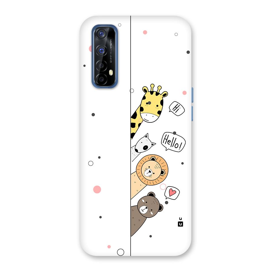 Animal Greetings Back Case for Realme 7