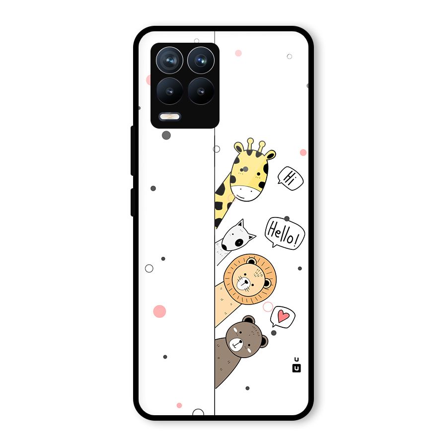 Animal Greetings Back Case for Realme 8