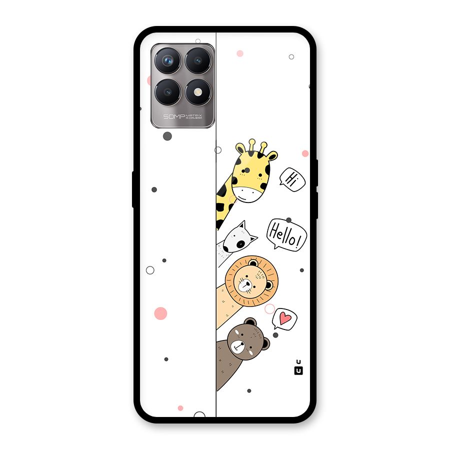 Animal Greetings Back Case for Realme 8i