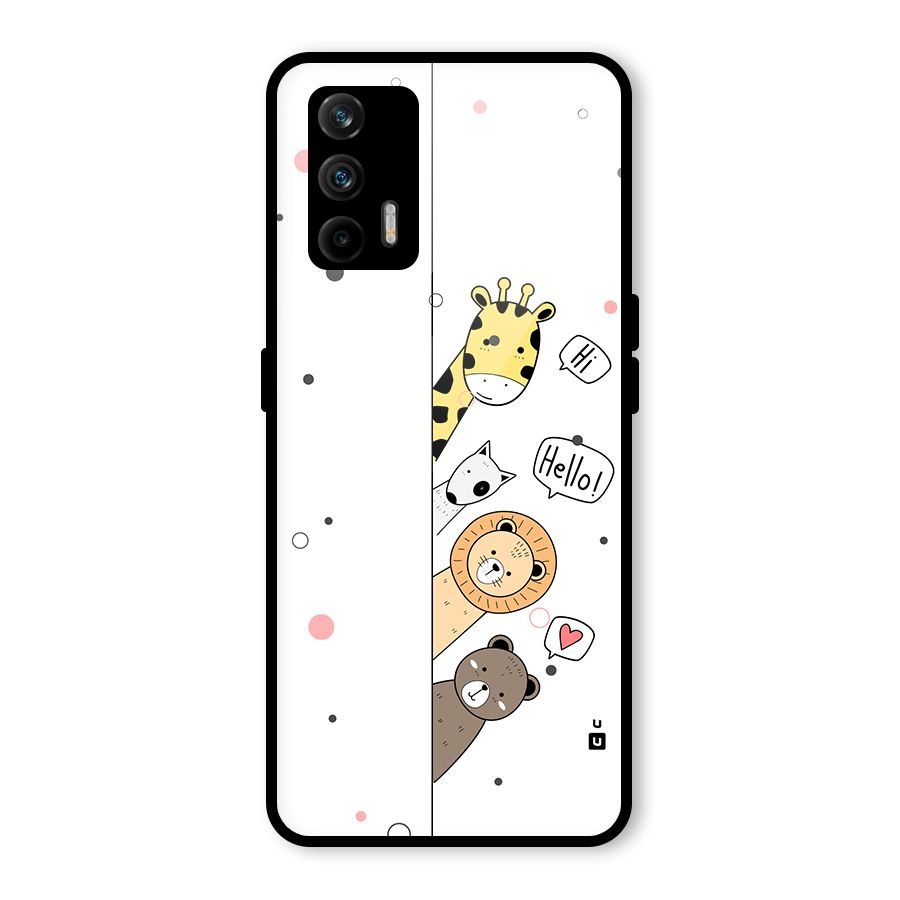 Animal Greetings Back Case for Realme GT 5G