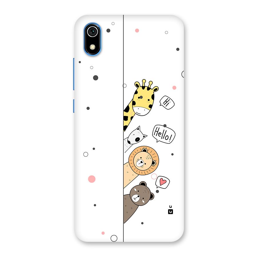 Animal Greetings Back Case for Redmi 7A