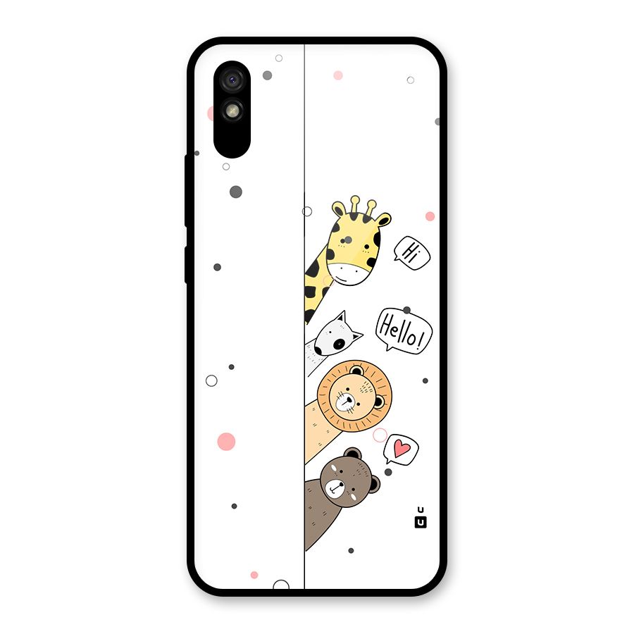 Animal Greetings Back Case for Redmi 9A