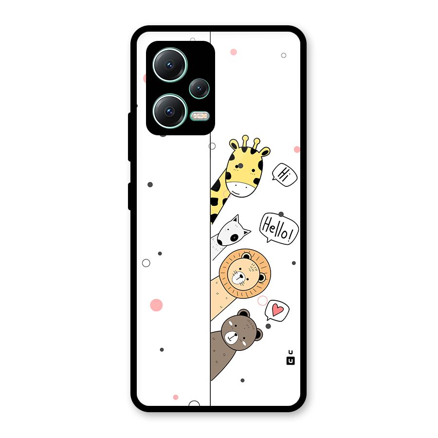 Animal Greetings Back Case for Redmi Note 12 5G