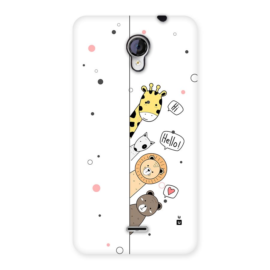 Animal Greetings Back Case for Unite 2 A106