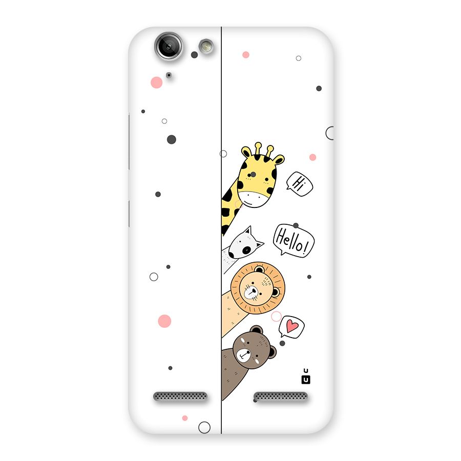 Animal Greetings Back Case for Vibe K5