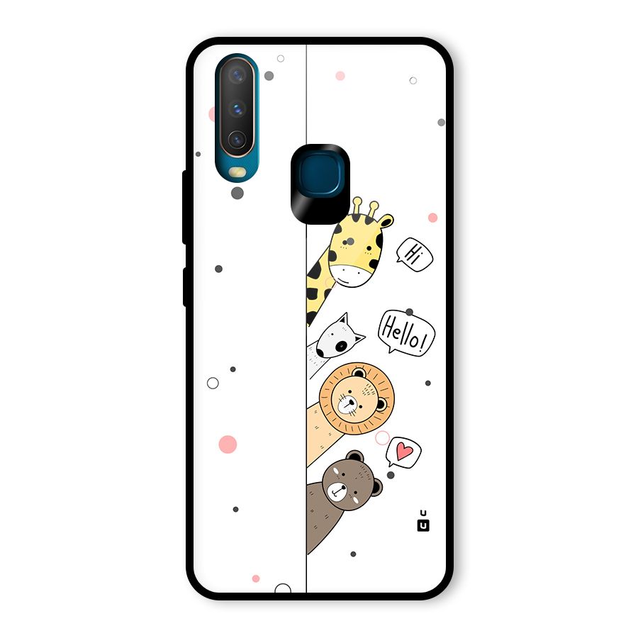 Animal Greetings Back Case for Vivo U10