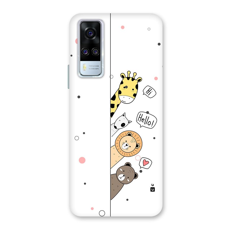 Animal Greetings Back Case for Vivo Y31