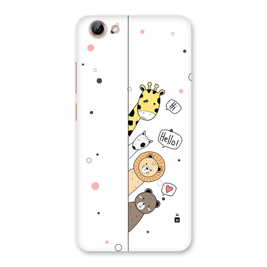 Animal Greetings Back Case for Vivo Y71i
