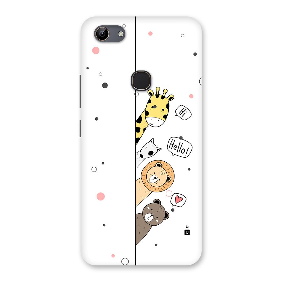 Animal Greetings Back Case for Vivo Y81