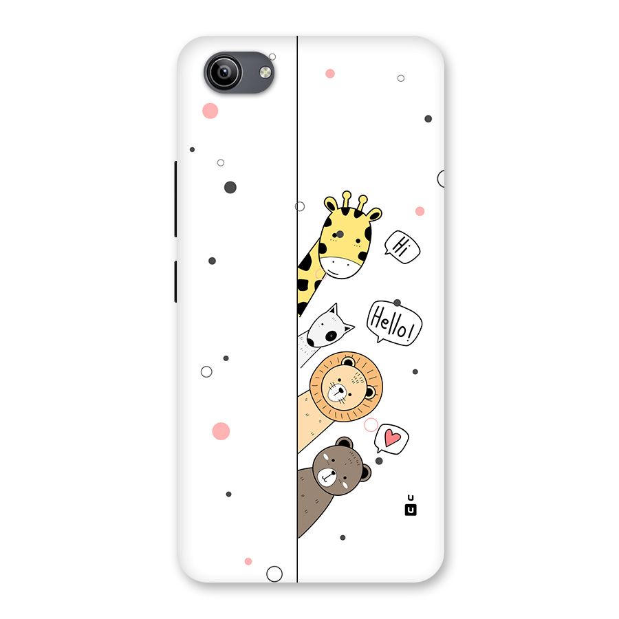 Animal Greetings Back Case for Vivo Y81i
