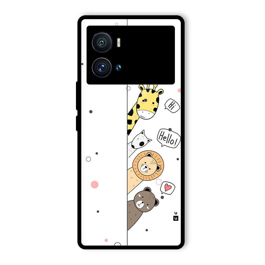 Animal Greetings Back Case for Vivo iQOO 9 Pro