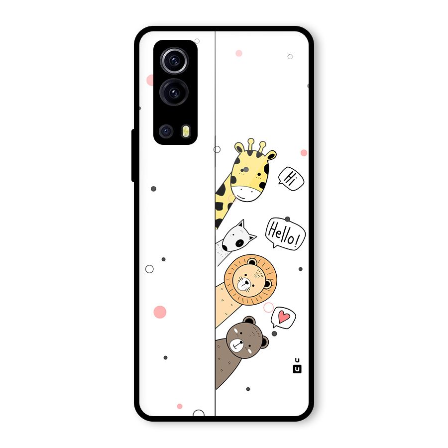 Animal Greetings Back Case for Vivo iQOO Z3