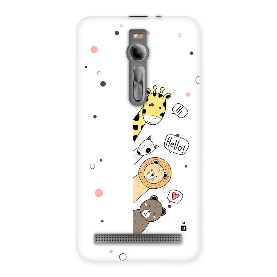 Animal Greetings Back Case for Zenfone 2