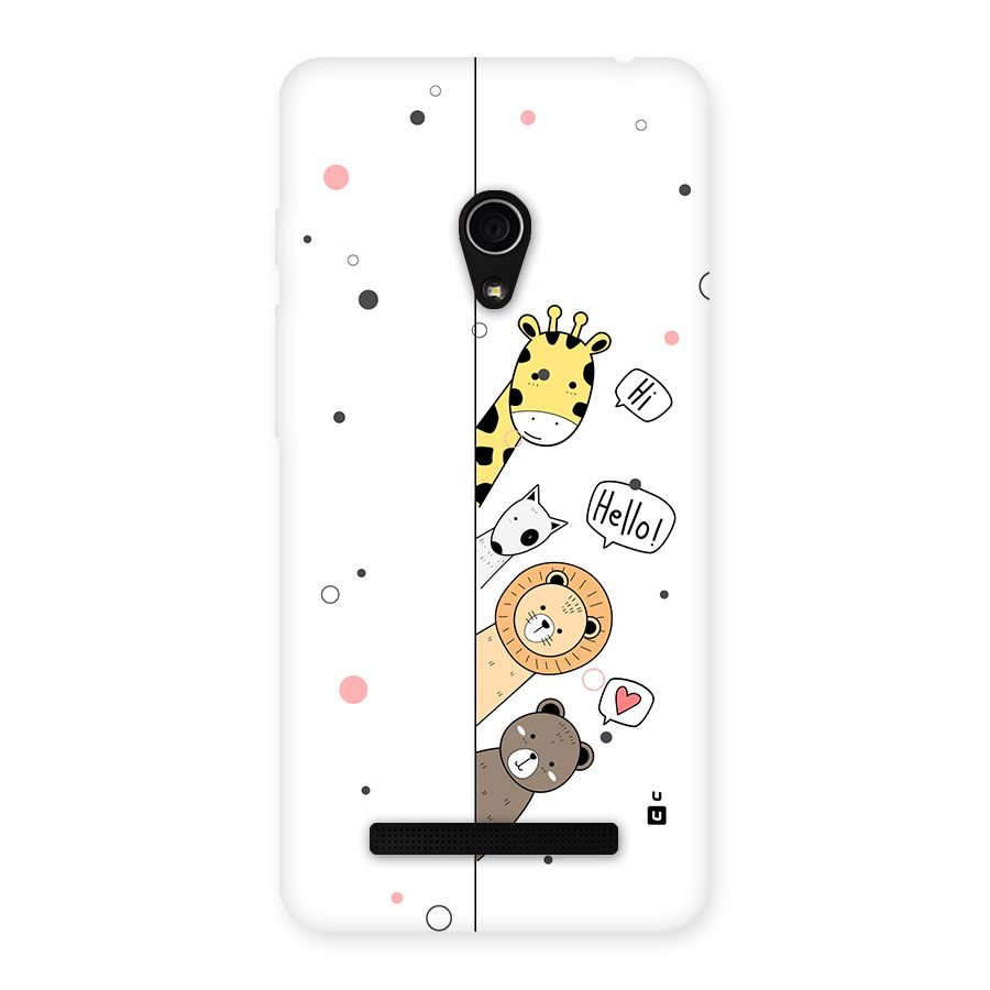 Animal Greetings Back Case for Zenfone 5
