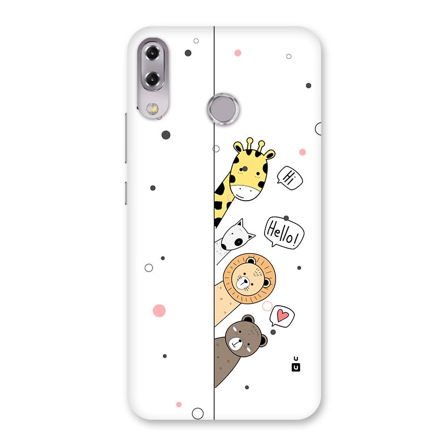 Animal Greetings Back Case for Zenfone 5Z